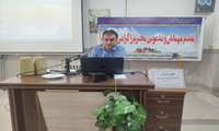 کلاس رسانه های آموزشی در حوزه سلامت  ویژه کارکنان  برگزار شد
