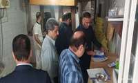 بازدید مشترک بازرسان بهداشت محیط شبکه بهداشت و درمان شهرستان با اداره تعزیرات حکومتی