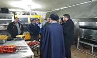 بازدید مشترک مدیر شبکه بهداشت , معاون فرماندار  آستانه اشرفیه  و اصناف و صنعت و معدن از اماکن تهیه و توزیع مواد غذایی